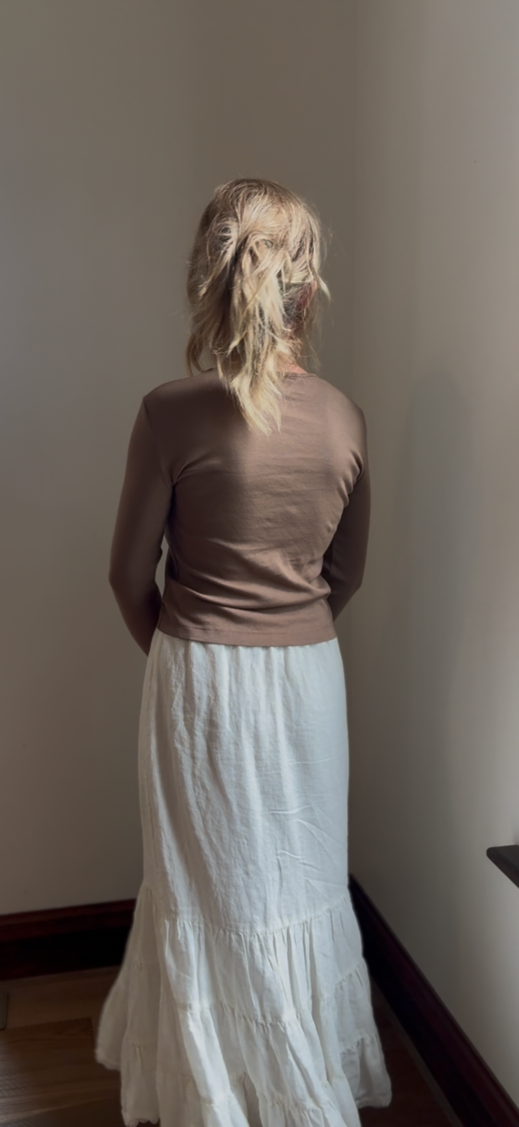 Organic Cotton Long Sleeve - Chestnut