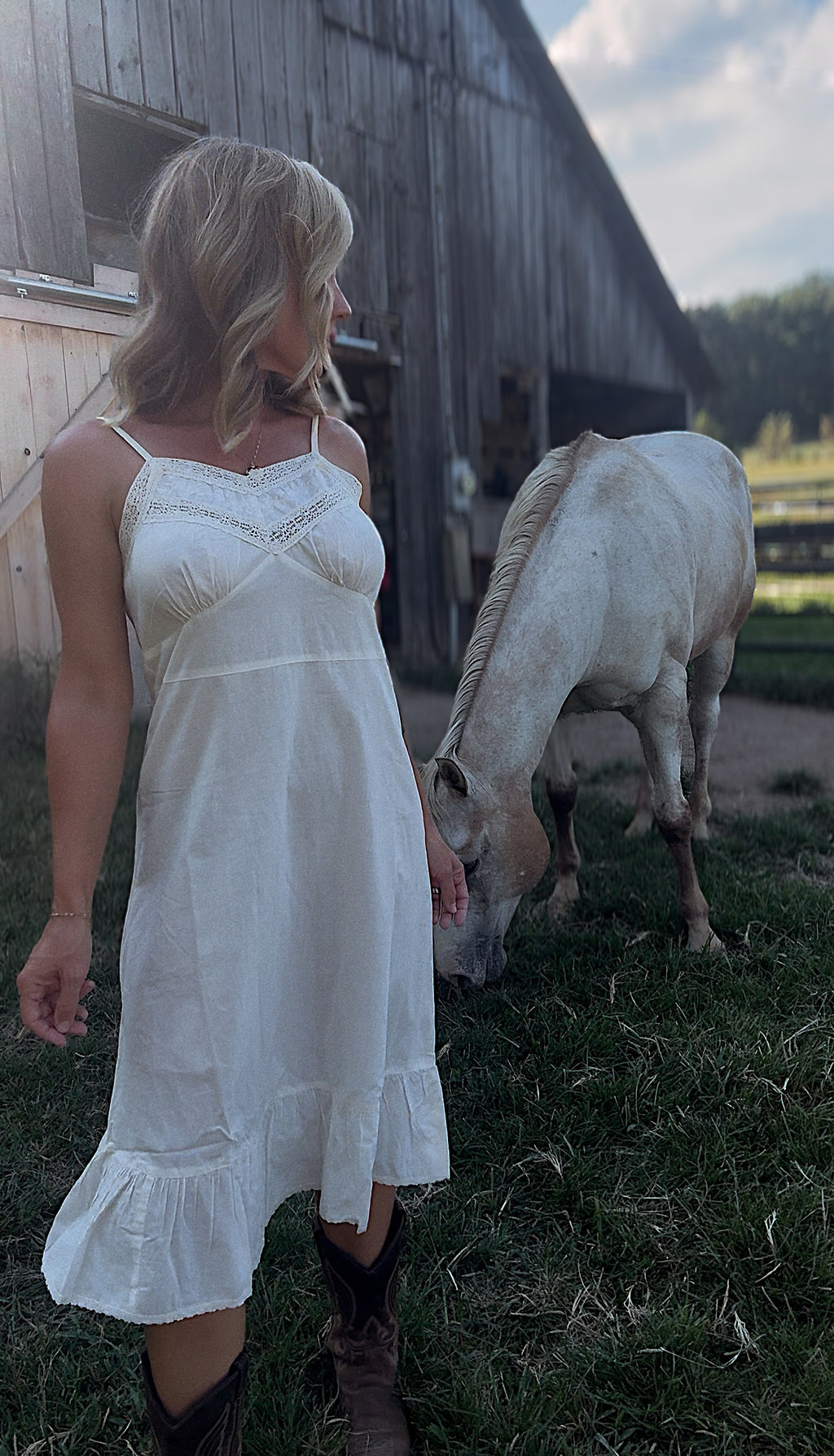 First Love Nightie - Antique