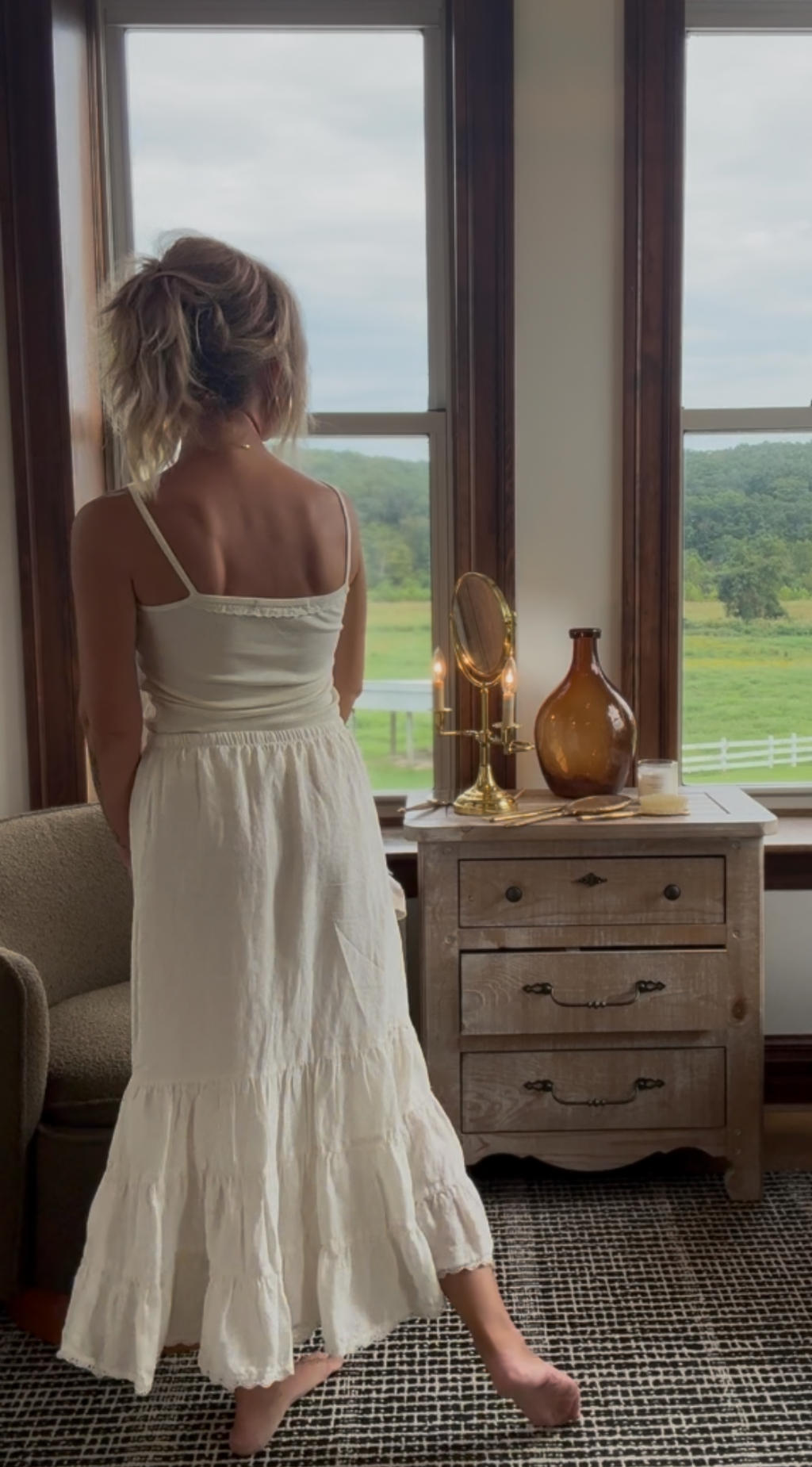 The Little Lace Cami — Cream
