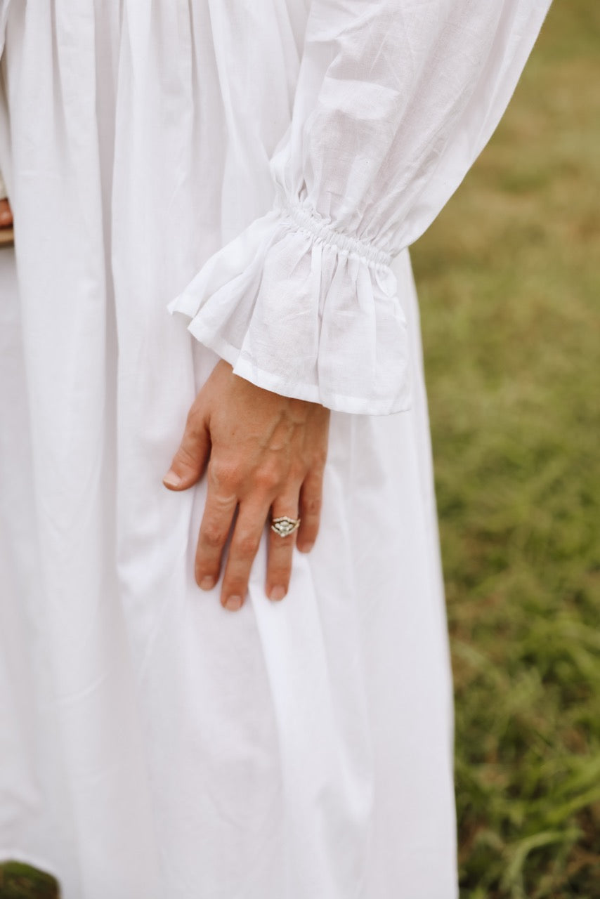 The Camielle Dress- Porcelain Mommy + Me Sizes