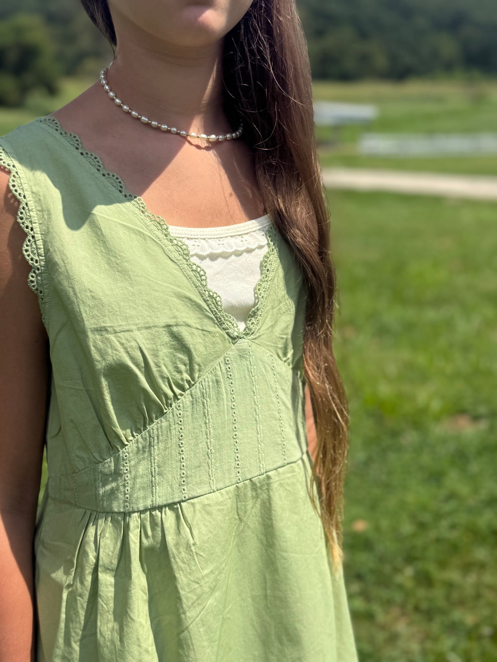 The Little Lace Cami — Cream