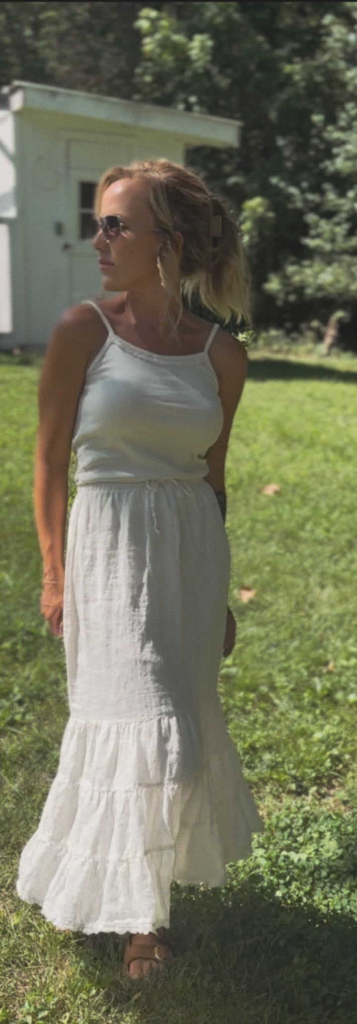The Little Lace Cami — Cream