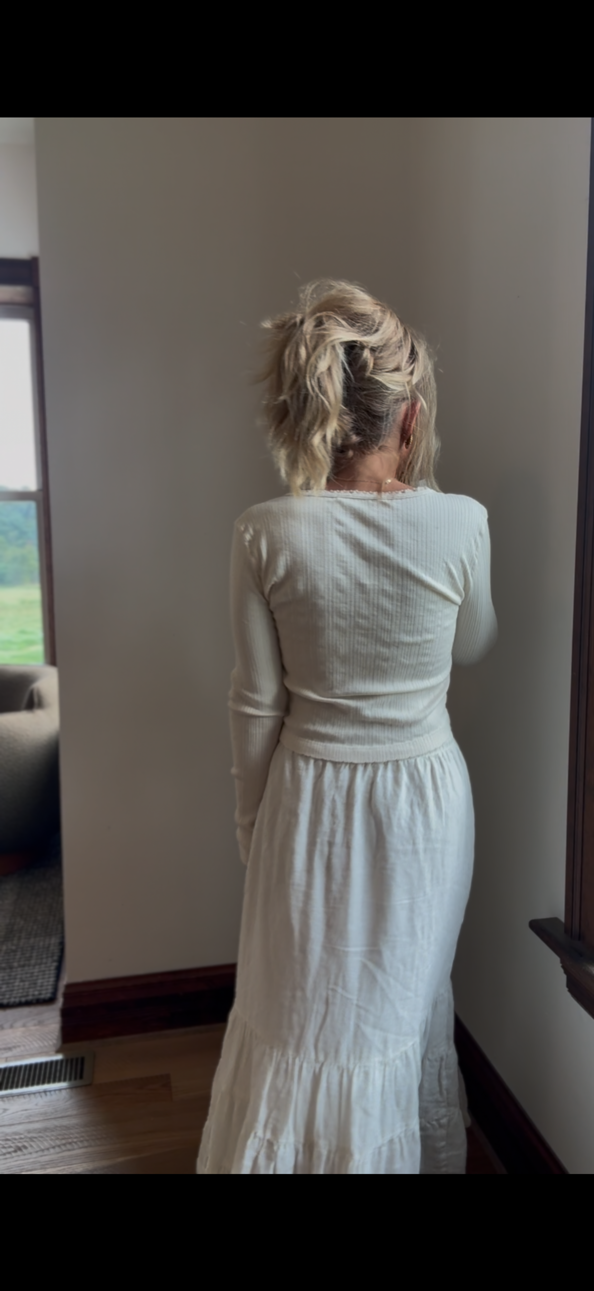 Keepsake Pointelle Cardigan - Antique
