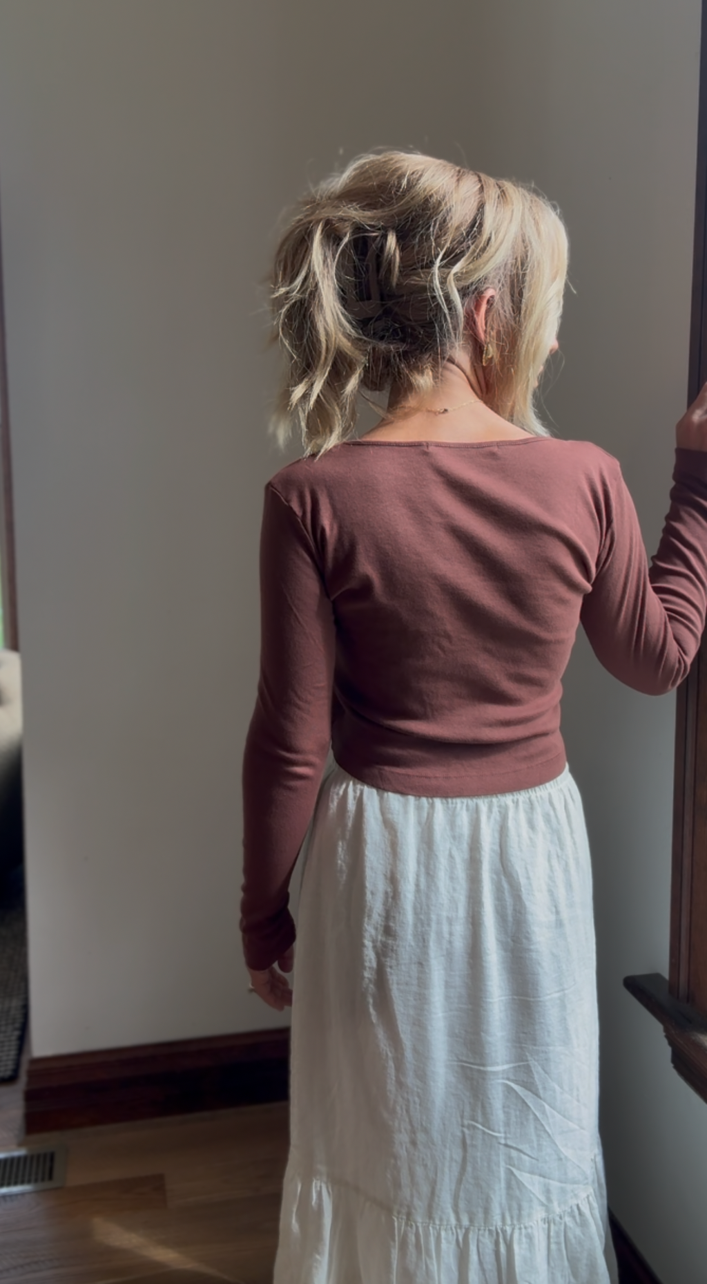 Classic Cardigan - Walnut